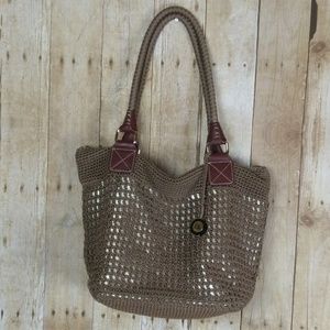 The Sak NWOT  Brown & Gold Handbag